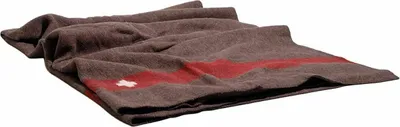 Produktbild von Schweizer Wolldecke Original braun 200x140 neuw.