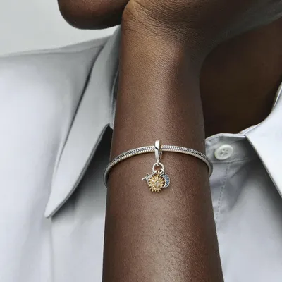 Zdjęcie produktu dla Pandora Bicolour Heavenly Triple Charm Wisiorek 762676C01 Wisiorek