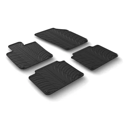 Produktbild von LAMPA Fußmatten Set Gummi für VOLVO V90 II Kombi (235, 236) Vorne+Hinten