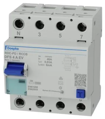 Zdjęcie produktu dla Doepke RCD DFS4 040-4/0.03-A EV 09134818