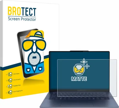 Produktbild von BROTECT Schutzfolie für Lenovo Yoga Slim 7 Gen 9 14" Displayschutz Displayschutzfolie Folie Matt Entspiegelungsfolie