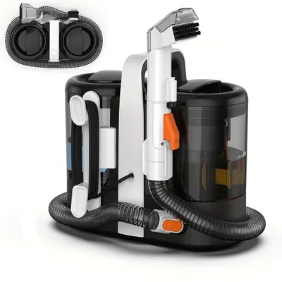 Image de Aspirateur - Nettoyeur de tissus d'ameublement - Nettoyeur de meubles - Aspirateur sans sac - Enlève-taches