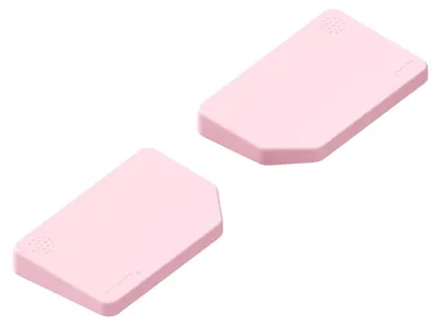 Produktbild von NuPhy Wrist Rest for Node Series High-Profile - Handgelenkauflage für die Tastatur Node High-Profile Light Pink
