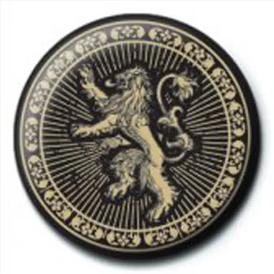 Produktbild von Game of Thrones - Button Badge - Lannister Sigil