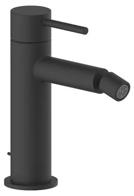 Immagine prodotto di Herzbach SIRO BLACK: miscelatore monoforo per bidet con scarico, nero opaco