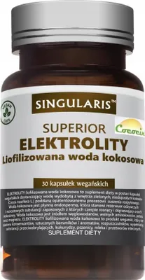 Produktbild von SINGULARIS Electrolytes Superior gefriergetrocknetes Kokoswasser 30 Kapseln