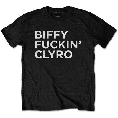 Produktbild von Biffy Clyro Uni T-Shirt: Biffy Fucking Clyro