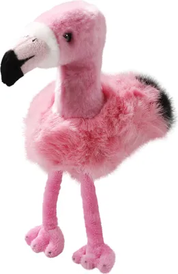 Immagine prodotto di Carl Dick Fenicottero alto circa 25 cm (con le zampe), lungo circa 20 cm 3513 Peluche, peluche, peluche
