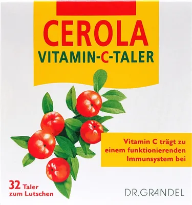 Zdjęcie produktu dla Cerola Vitamin C Taler Grandel 32 St