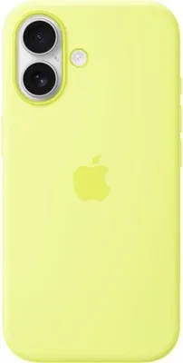 Image de Coque en silicone pour APPLE iPhone 17, MagSafe, Jaune Néon