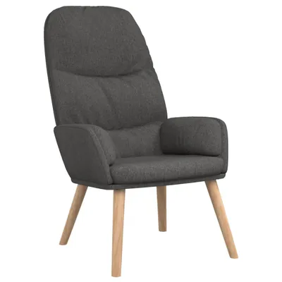 Obrázek produktu pro relaxační křeslo vidaXL Tmavě šedá tkanina