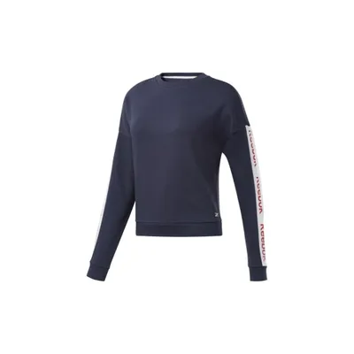 Image de Reebok Sweats Linear Logo Crew, FR8157, Pointure: 170