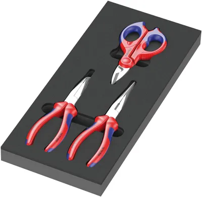 Produktbild von Wera 05150181001, Zangensatz, Blau, Rot, 172 mm, 392 mm, 38 mm, 1,08 kg
