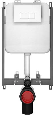 Obrázek produktu pro CERANO - Modul pro WC závěsné Prime - pro zazdění - 46x107,7 cm