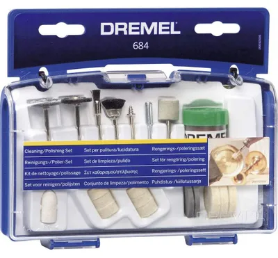 Image de Accessoires de polissage Dremel 684, pour outil multifonction, ensemble de 20 pièces