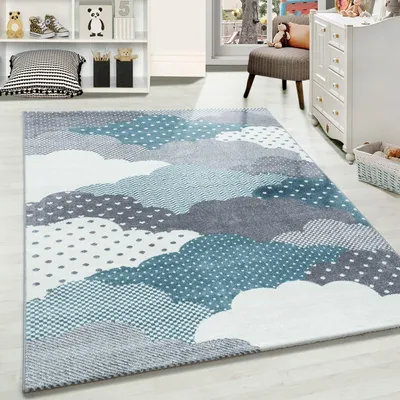 Immagine prodotto di Carpetsale24 Tappeto per Cameretta Bambini Design Moderno per Ragazzi e Ragazze Rettangolare o Rotondo Morbido, Dimensioni: 120x170 cm