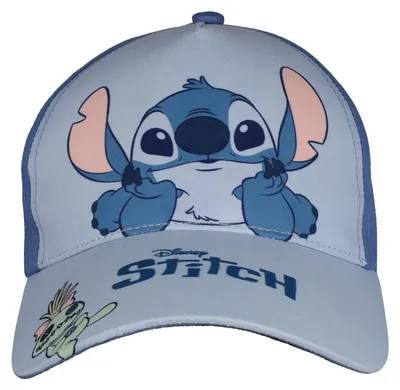 Produktbild von Disney Lilo & Stitch Kappe für Mädchen - Kinder Cap Basecap Baseballkappe verstellbar Blau