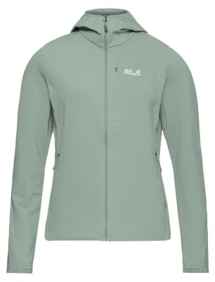 Produktbild von Jack Wolfskin LITESTRIDE HOODED FZ Damen green zinnia L
