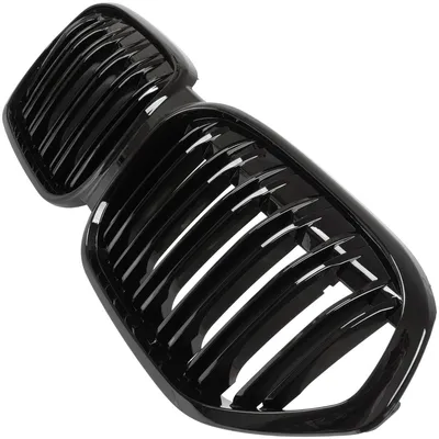 Kühlergrill Sportgrill Grill Schwarz Glanz für BMW X1 F48 LCI Facelift 2019-2022 – Produktansicht