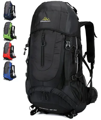 Produktbild von Wanderrucksack Trekkingrucksack - 70 Liter - Leicht - Wasserdicht - Mit 10 Fächern