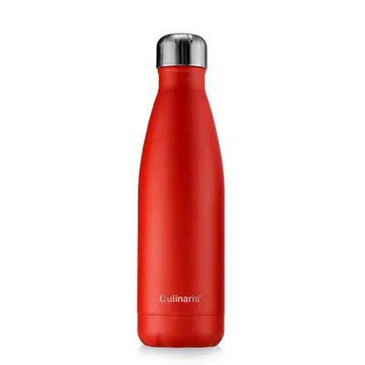 Image de Bouteille isotherme - 500 ml - rouge | Culinaris