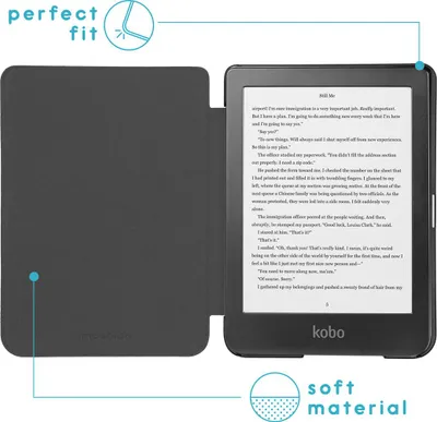 Productafbeelding van imoshion Design Slim Hard Case Bookcase voor de Kobo Clara HD - Flowers Distance