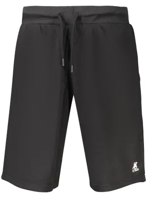 Produktbild von Schwarze Herrensportshorts mit elastischem Bund & 3 Taschen