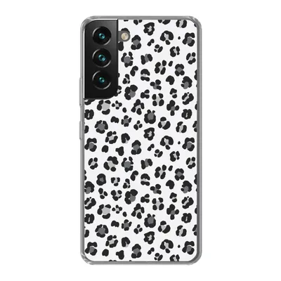 Produktbild von MuchoWow® Handyhülle Schutzhülle Hülle für Samsung Galaxy S22 Panther Druck - Grau - Abstrakt Silikon Softcase Handy Hülle - Mobiltelefonhülle