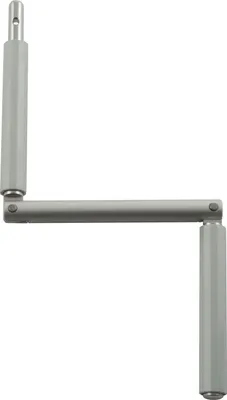 Produktbild von Gelenkkurbel HAUTAU, Aluminium silber eloxiert, 1 Stk