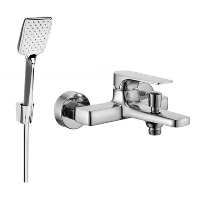 Obrázok produktu pre Mexen Lynx R62 vaňová batéria so sprchovacím setom, chrómová - 74593R62-00