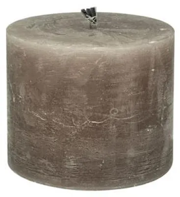 Obrázok produktu pre Branded – vonkajšia sviečka do stojanu, priemer 12 × 10 cm – kameň – doba horenia cca 60 hodín.