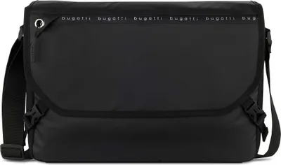 Produktbild von bugatti Umhängetasche Laptoptasche mit Laptopfach Blanc DeLight Messenger Bag Black schwarz