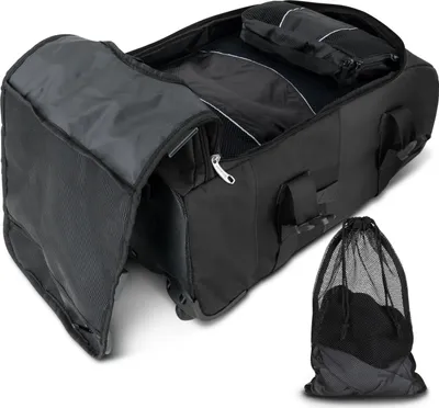 Produktbild von normani Reisetrolley mit Rucksackfunktion 90 L mit 5 Kleidertaschen