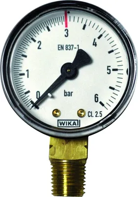 Obrázok produktu pre Arbeitsmanometer, 0-6 / 3 bar