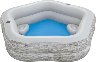 Produktbild von Bestway Aufblasbares Familienpool 213x206x53 cm +6 Jahre Garten 54423