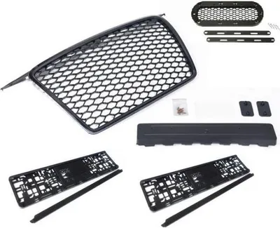 Produktbild von Passend für Audi A3 8P Grill 05-08 mit Emblemhalter
