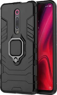 Obrázek produktu pro Pouzdro na telefon SPACECASE X-ring pro Mi 9T/9T Pro Černá