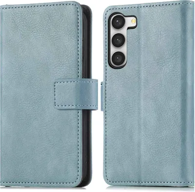 Zdjęcie produktu dla imoshion Luxe Bookcase dla Samsung Galaxy S23 - jasnoniebieski