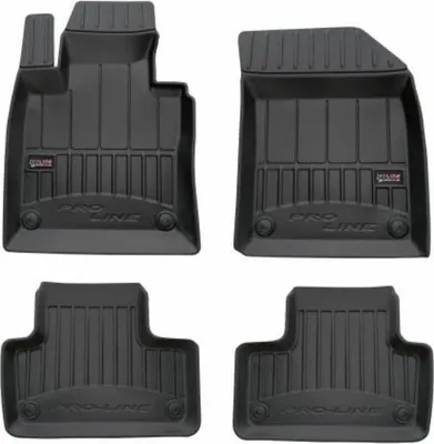 Produktbild von OMAC Gummi Fußmatten für Volvo XC60 2008-2017 Premium TPE Automatten Schwarz 4x