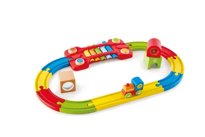 Immagine prodotto di Hape My Senses Set ferroviario a partire da 18 mesi