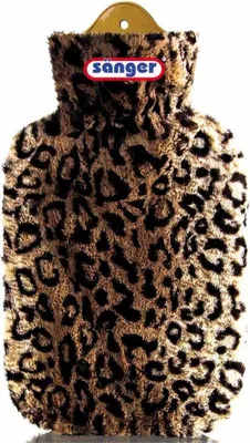 Produktbild von Sänger Wärmflasche Flauschbezug Dschungeldesign - Farbe: Leopard