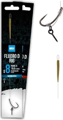 Produktbild von Nash Fluoro D Rig Size 2 Karpfenrig