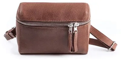 Produktbild von Gürteltasche aus Leder, cognac.