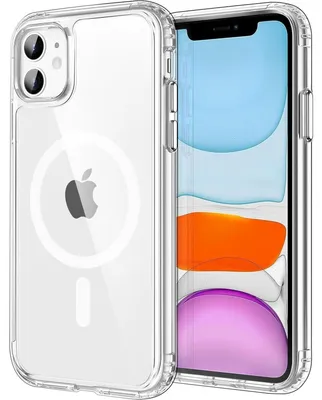 Immagine prodotto di Custodia per iPhone 11 con protezione per la fotocamera, resistente agli urti e ai graffi, trasparente opaca, realizzata in TPU/PC