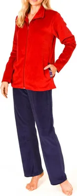 Produktbild von Damen Hausanzug Homewear Nicky Velvet - 57672 ; rot , 44