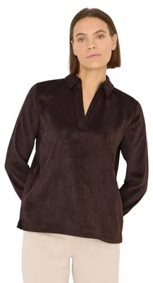 Productafbeelding van Cecil zachte corduroy broek, kleur: Tartufo bruin, maat: S
