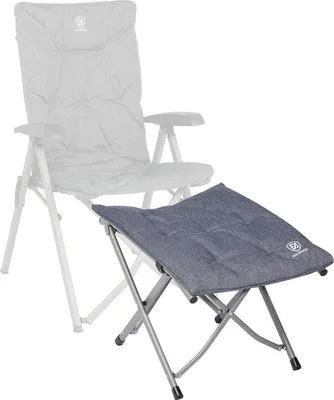 Produktbild von Famanu Fußbank Faltbar mit 47 cm Höhe - Grau