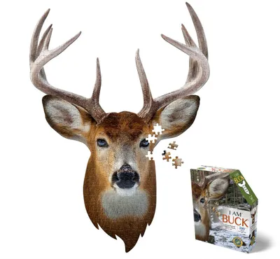 Produktbild von MADD CAPP Shape Puzzle Mini - Hirsch 300 Teile