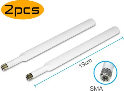 Produktbild von LTE Antenne Stabantenne Für Homespot Speedport Router Huawei SMA 4G LTE 2 II 2er-Pack