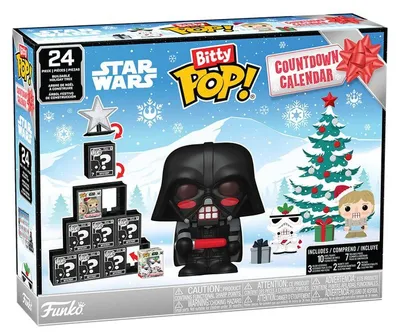 Immagine prodotto di Calendario dell'Avvento Star Wars Bitty POP! con 24 sorprese